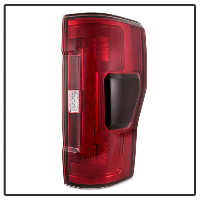 Spyder 17-18 Ford F-250 SD (w/Blind Spot Sens) LED Only Tail Lights - Red Clr (ALT-YD-FS17BS-LED-RC)