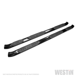 Westin 2017-2018 Ford F-250/350 SuperCab (6.75ft Bed) PRO TRAXX 5 WTW Oval Nerf Step Bars - Black - GTR Auto