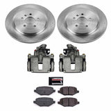 Power Stop 18-19 Ford Flex Rear Autospecialty Brake Kit w/Calipers