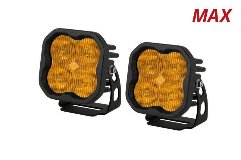 Diode Dynamics SS3 Max ABL - Yellow SAE Fog Standard (Pair)