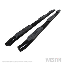 Westin 2020 Chevy Silverado 2500/3500 Crew Cab (6.5ft Bed) PRO TRAXX Oval W2W Nerf Step Bars - Black - GTR Auto