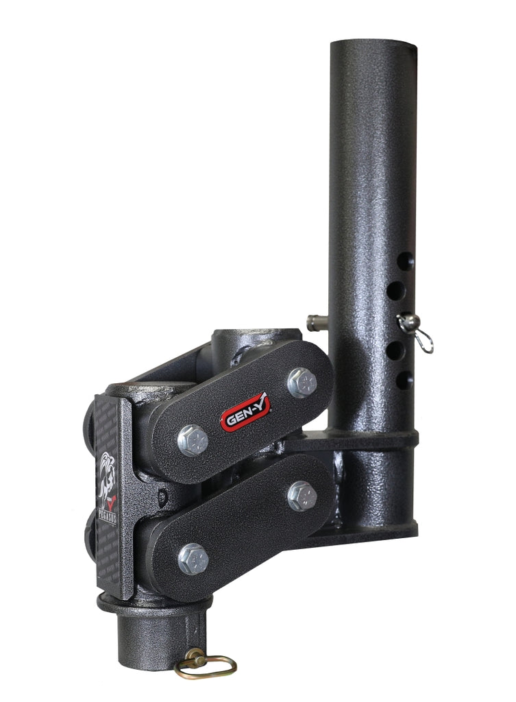 Gen-Y Pegasus Torsion-Flex 11in Offset 4in Round w/Gooseneck 2-5/16in Coupler (3.5K TW 25K Towing)