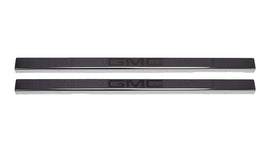 Putco 2020 GMC Sierra LD/HD Dbl/Regular Cab w/ GMC Etching (2pcs) Black Platinum Door Sills