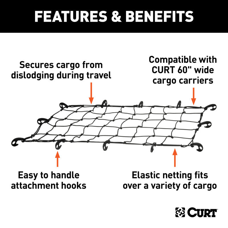 Curt 43in x 24in Cargo Net