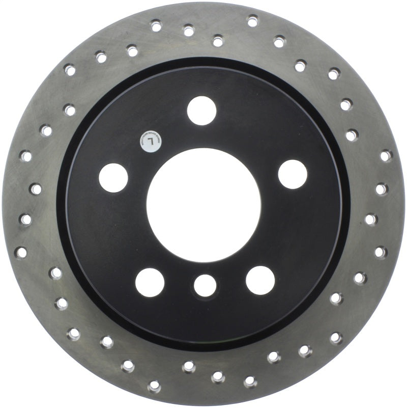 StopTech Sport Cross Drilled Brake Rotor - Front Right