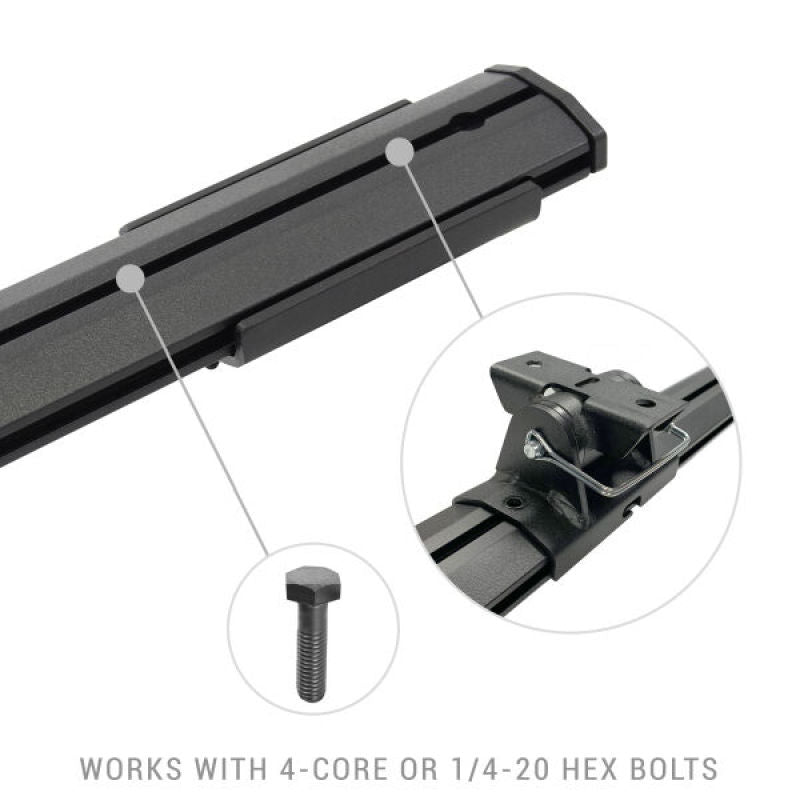 Go Rhino 20-22 Jeep Gladiator JT/16-22 Toy. Tacoma/05-21 Nssn Frontier XRS Cross Bars Kit - Tex. Blk - GTR Auto
