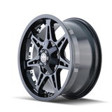 Mayhem 8060 Missile 20x9 / 5x139.7 BP / 18mm Offset / 110mm Hub Black Wheel