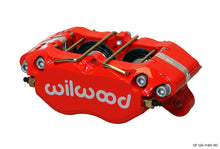 Load image into Gallery viewer, Wilwood Caliper-Dynapro Dust-Boot 5.25in Mount - Red 1.38in Pistons .81in Disc