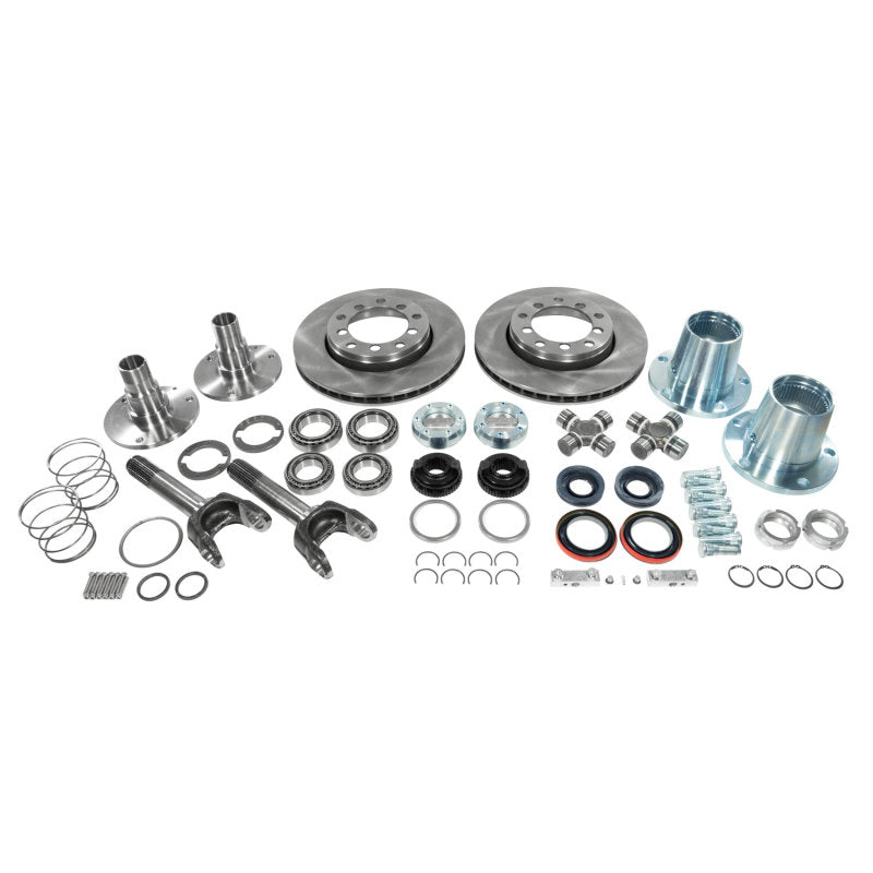 Yukon Gear Spin Free Locking Hub Conversion Kit For 07-18 Jeep Wrangler JK 5 x 5.5in Bolt Pattern - GTR Auto