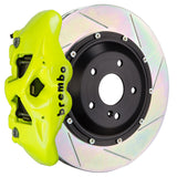 Brembo 05-13 Range Rover Sport Rr GT BBK 4Piston Cast 380x28 2pc Rotor Slotted Type1 - Fluo. Yellow