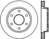 Stoptech 99-07 Chevy Silverado / 99-07 GMC Sierra Premium Front Cryo Brake Rotor