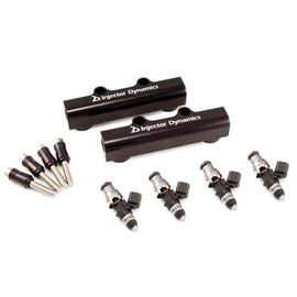 Injector Dynamics 1050cc Inj 04-06 Subaru STI Turbo Top-Feed Conversion Kit Two 2x8 Lower O-Rings - GTR Auto