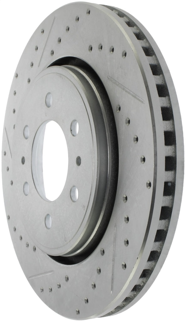 StopTech 07-17 Lincoln Navigator / Ford Expedition Sport Slotted & Drilled Right Front Brake Rotor
