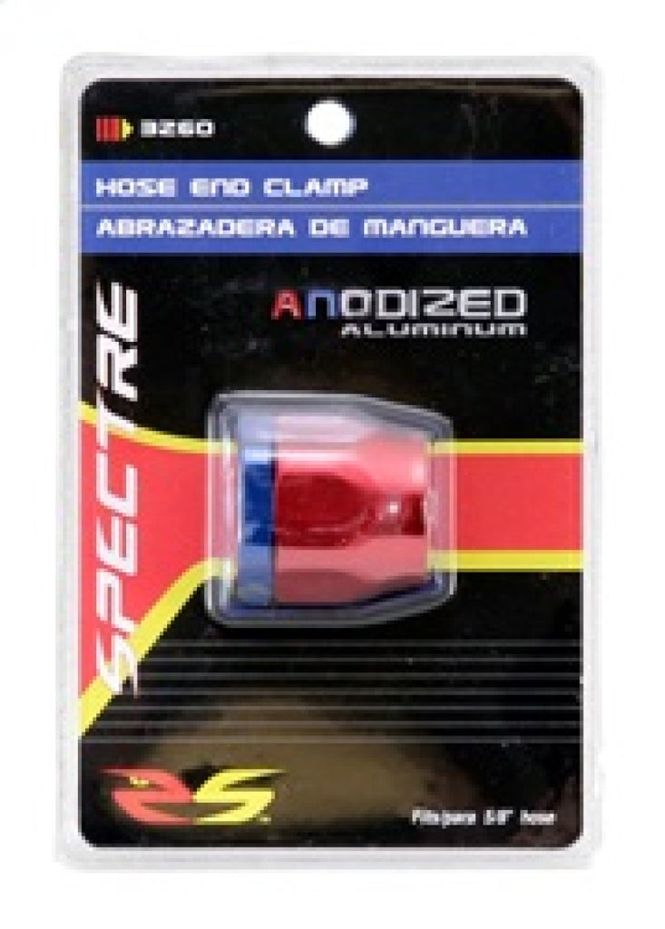 Spectre Magna-Clamp Hose Clamp 5/8in. - Red/Blue
