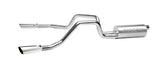 Gibson 05-08 Ford F-150 King Ranch 5.4L 2.5in Cat-Back Dual Split Exhaust - Stainless
