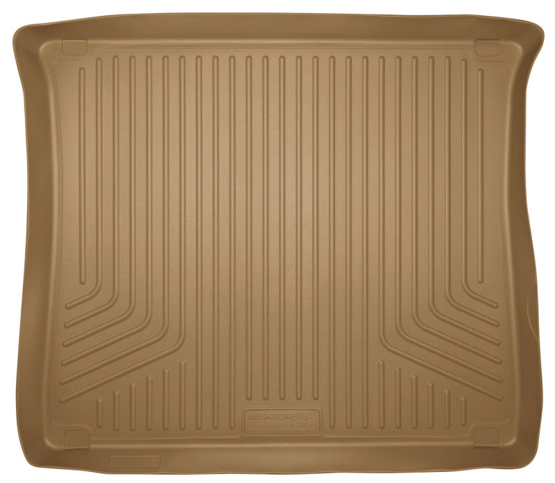 Husky Liners 10-12 Toyota 4Runner WeatherBeater Tan Rear Cargo Liner (Standard Cargo Area) - GTR Auto