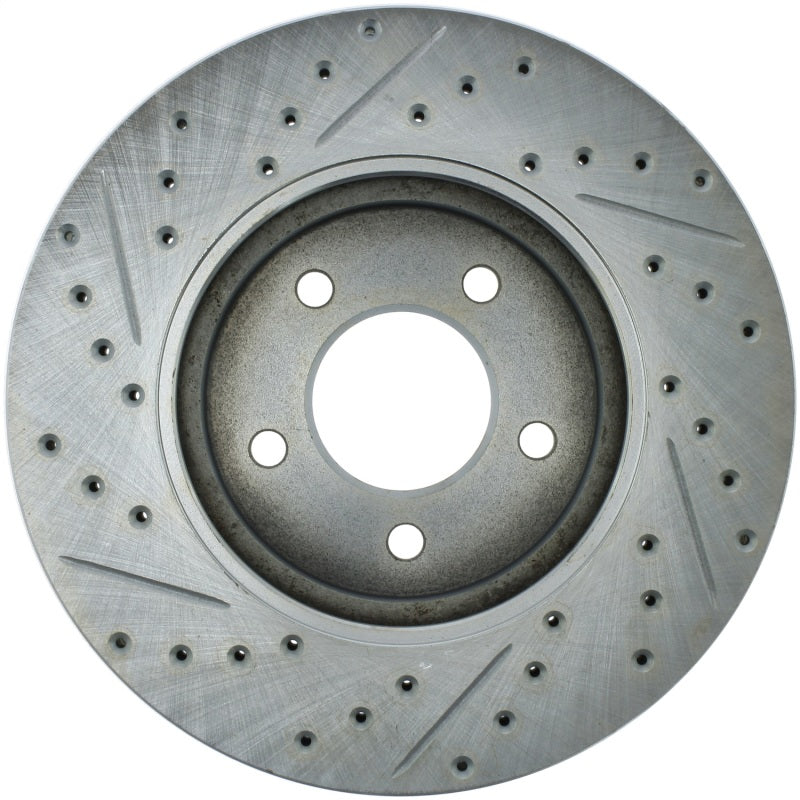 StopTech Select Sport Drilled & Slotted Rotor - Front Right
