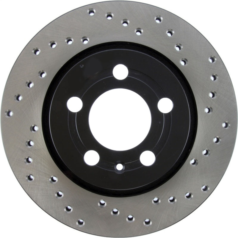StopTech 03-06 VW Golf GTi (vented rear discs) Drilled Left Rear CRYO Rotor