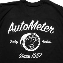 Load image into Gallery viewer, Autometer Vintage T-Shirt Black Large