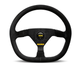 Momo MOD88 Steering Wheel 320 mm -  Black Suede/Black Spokes