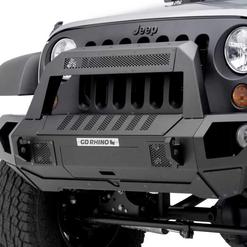 Go Rhino 07-20 Jeep Wrangler JL/JLU/JK/JKU/Gladiator JT Trailline 10 Light Mount Bar - GTR Auto