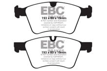 Load image into Gallery viewer, EBC 08-10 Mercedes-Benz GL320 3.0 TD (373mm Front Rotors) Ultimax2 Front Brake Pads