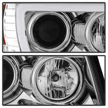 Load image into Gallery viewer, Spyder Toyota Tacoma 05-11 Projector Headlights - Light Bar DRL - Chrome PRO-YD-TT05V2-LB-C