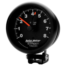 Load image into Gallery viewer, Autometer Z-Series 3-3/4in 8K RPM Pedestal w/ Red Line Tachometer Gauge