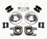 Wilwood D154 P/S Park Brake Kit Jeep Dana 35 2.56 Off 5-lug w/ lines