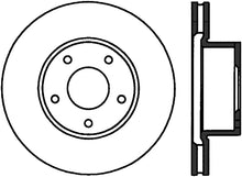 Load image into Gallery viewer, StopTech Power Slot 05-06 Pontiac GTO Front Right Cryo Slotted Rotor