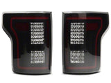 Raxiom 15-17 Ford F-150 w/Non-BLIS LED Tail Lights Sequential Turn Signals- Blk Hsng (Smoked Lens)