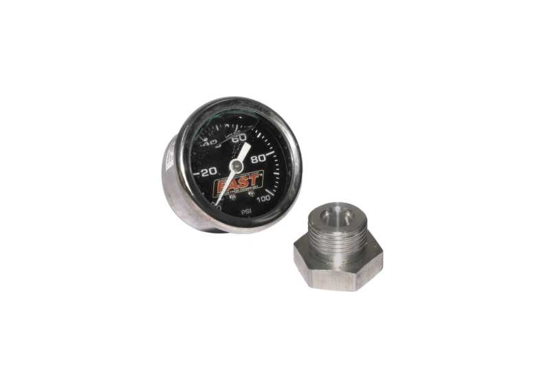 FAST Gauge Kit LSX 0-100 PSI Fuel