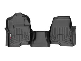 WeatherTech 2017+ Ford F-250/350/450/550 Front FloorLiner (Vinyl Floor/Regular Cab/Bucket Seat) - Bk