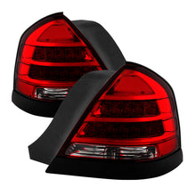 Load image into Gallery viewer, xTune 98-11 Ford Crown Victoria LED Tail Lights -Red Clear ALT-JH-CVIC98-LED-PI-RC