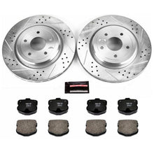 Load image into Gallery viewer, Power Stop 06-13 Chevrolet Corvette Rear Z23 Evolution Sport Brake Kit