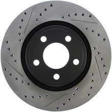 Load image into Gallery viewer, StopTech 15-17 Ford Mustang Sport Slotted &amp; Drilled Front Right Rotor