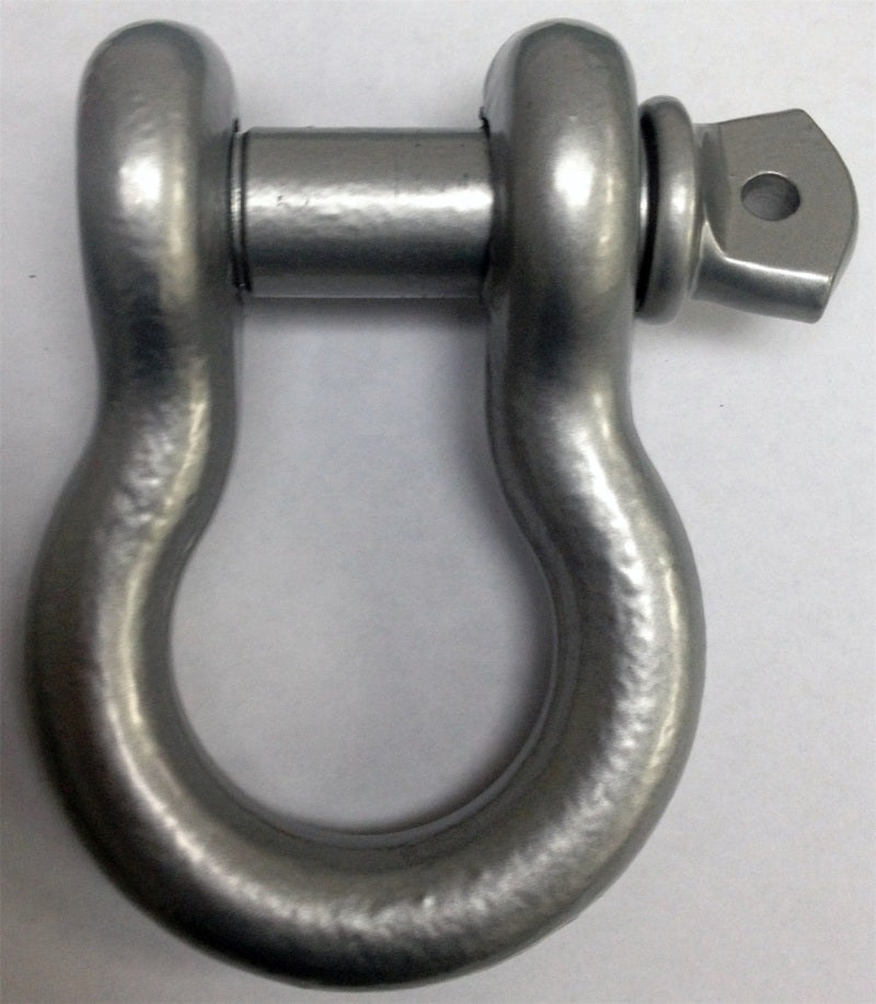 Iron Cross 3/4in D-Ring Shackle - Silver