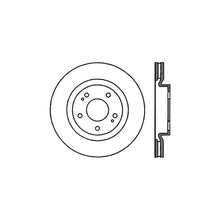 Load image into Gallery viewer, Stoptech 08-09 Evo 10 Front High Carbon CRYO-STOP Rotor