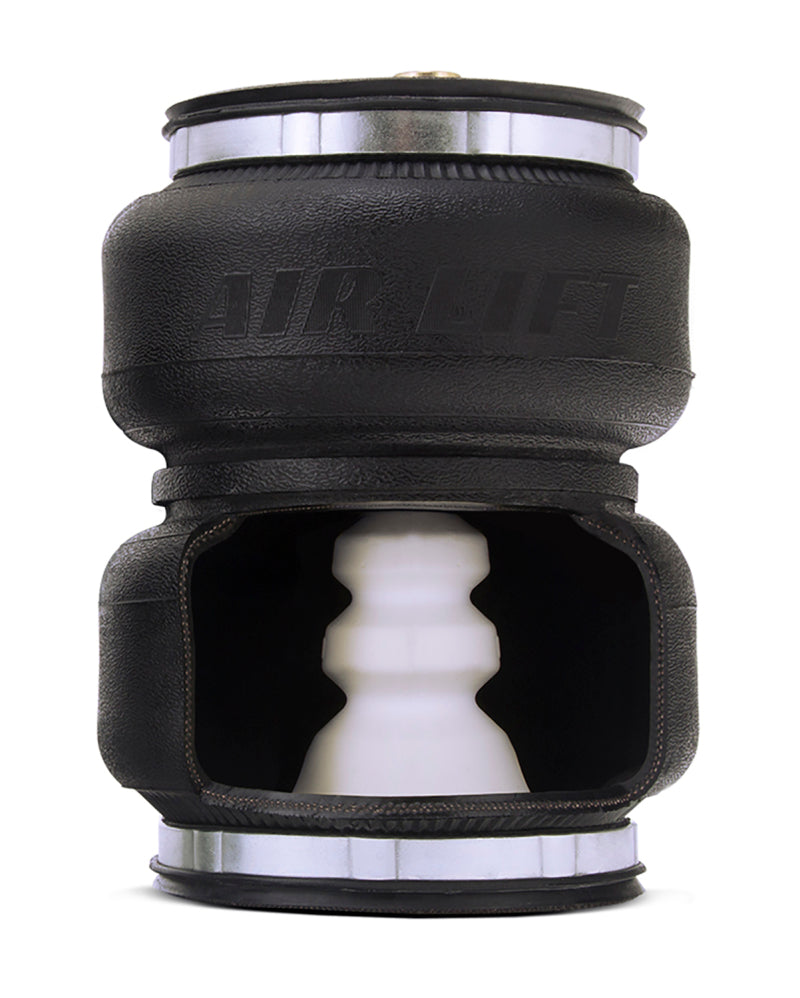 Air Lift Replacement Air Spring - Loadlifter 5000 Ultimate Bellows Type w/ internal Jounce Bumper - GTR Auto
