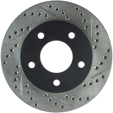 Load image into Gallery viewer, StopTech Power Slot 90-96 Buick Century / 90-96 Olds Cutlass Ciera Fr Left Drilled &amp; Slotted Rotor