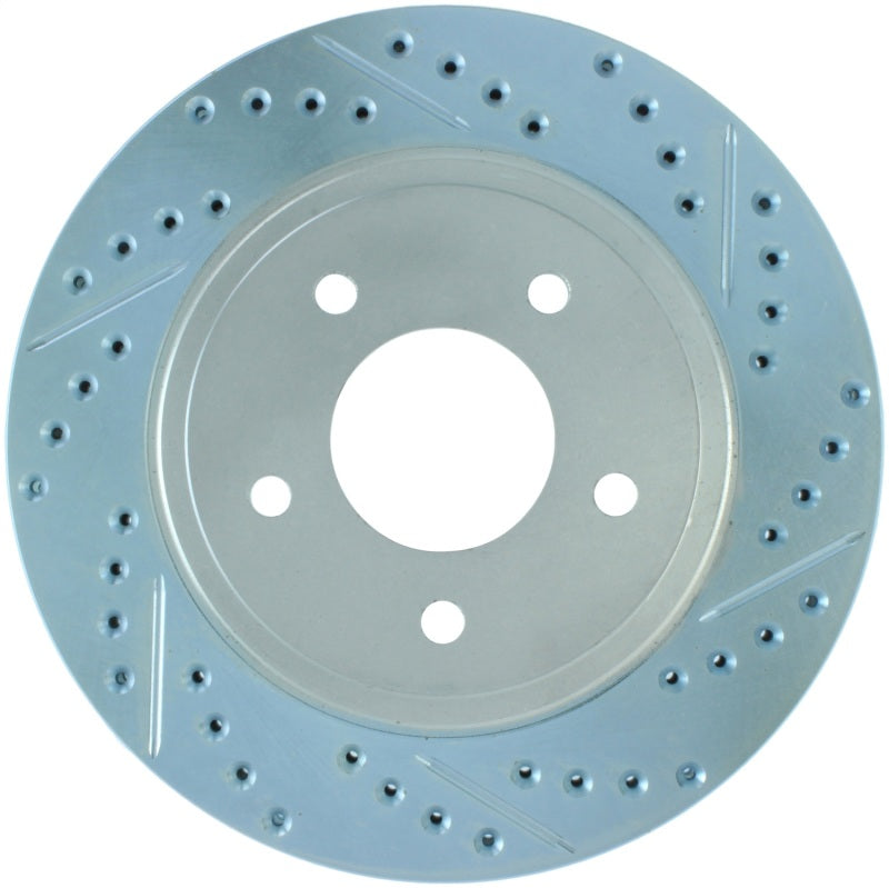 StopTech Select Sport Drilled & Slotted Rotor - Front Right
