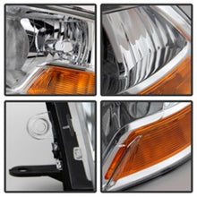 Load image into Gallery viewer, xTune Dodge Ram 1500 09-12 ( Non Quad Headlights ) Crystal Headlights Chrome HD-JH-DR09-AM-C