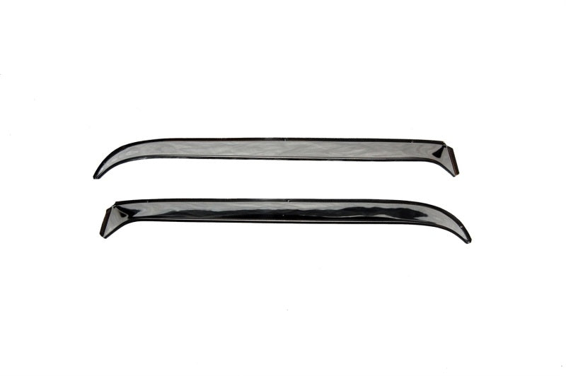 AVS 87-04 Peterbilt 320 Ventshade Window Deflectors 2pc - Stainless