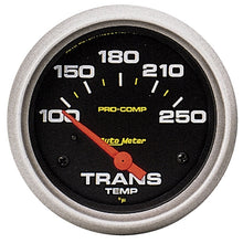 Load image into Gallery viewer, Autometer Pro-Comp 2 5/8in 100-250 F Electric Transmission Temperature Gauge