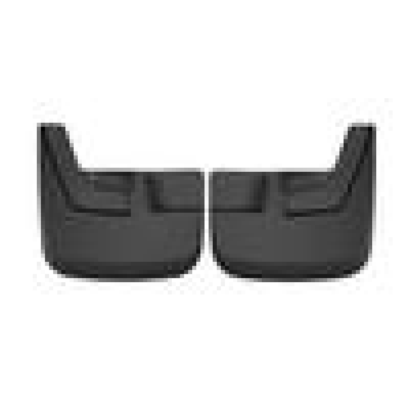 Husky Liners 2021 Suburban/Tahoe/Yukon XL w/o Power Running Boards Front Custom Mud Guards - Black