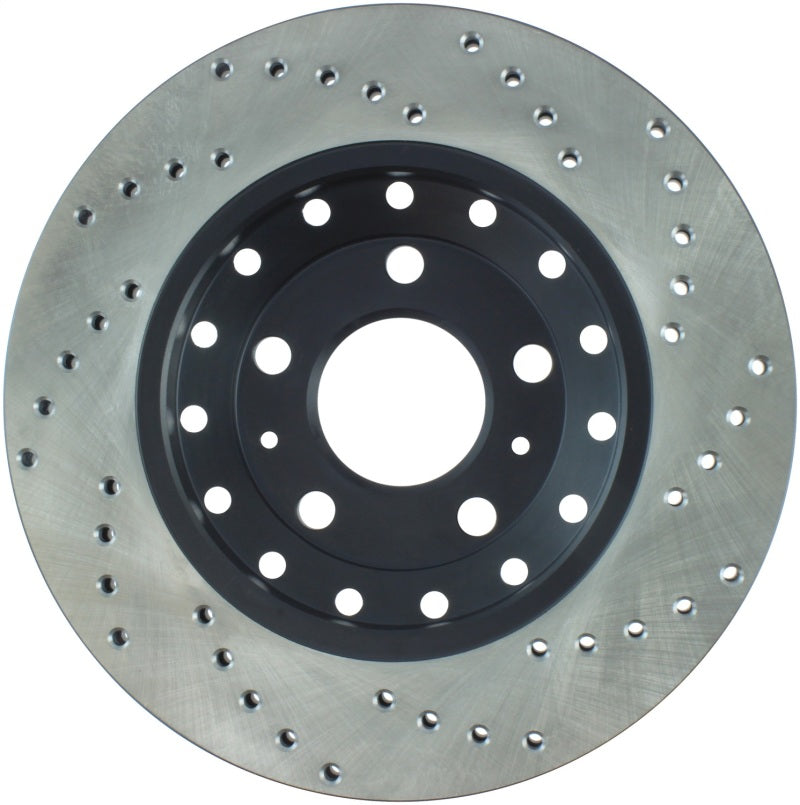 StopTech 05-10 A8/A8 Quattro 4.2L V8 / 04-06 VW Rabbit Drilled Right Rear Rotor