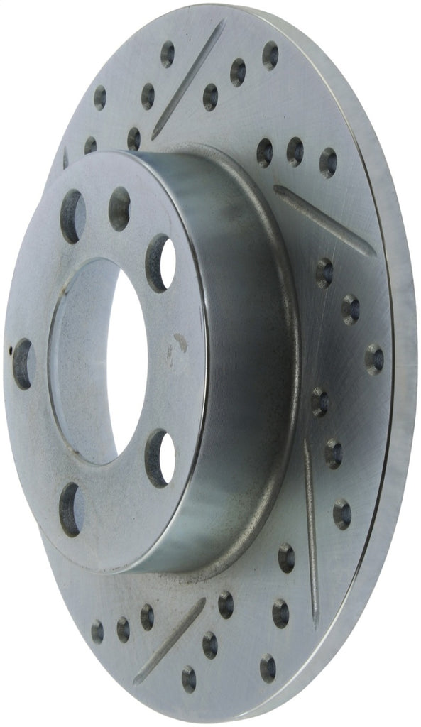 StopTech Select Sport Drilled & Slotted Rotor - Front Left