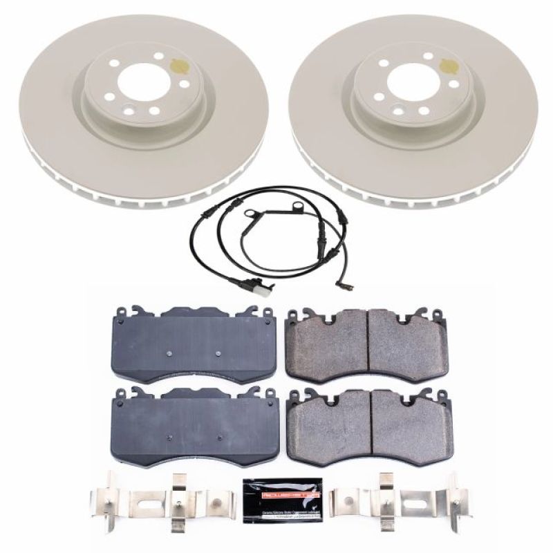 Power Stop 14-17 Land Rover Range Rover Sport Front Z23 Coated Brake Kit