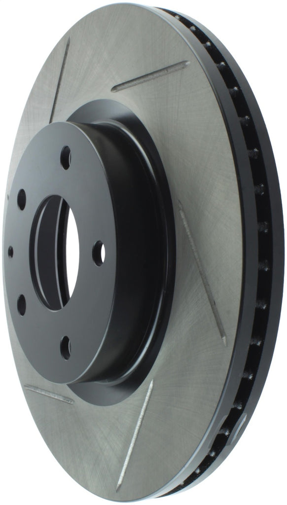StopTech 14-15 Mazda 3 2.5L (Japan Build) Front Right Slotted Sport Brake Rotor