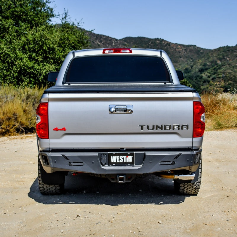 Westin 14-21 Toyota Tundra (Excl. Tundra w/Blind Spot Sys) Pro-Series Rear Bumper - Tex. Blk